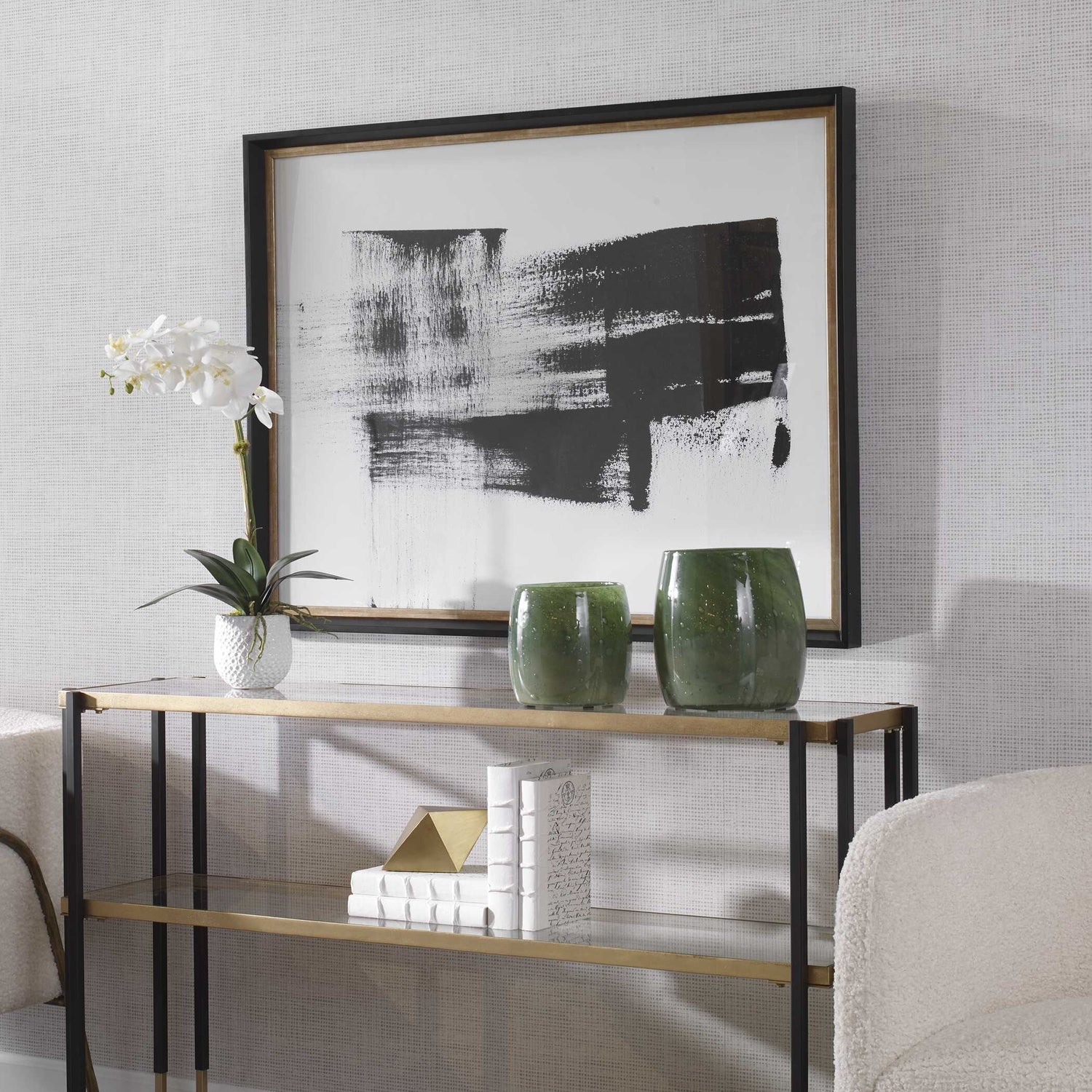 UTTERMOST Mystere Framed Contemporary Print - Art