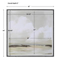 UTTERMOST SOFT CLOUDS FRAMED PRINT - Art