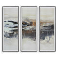 UTTERMOST GRAPHITE HORIZON FRAMED PRINTS - Art