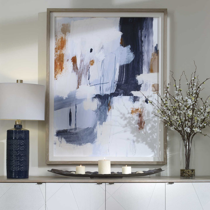 UTTERMOST VARIANT ABSTRACT FRAMED PRINT - Art