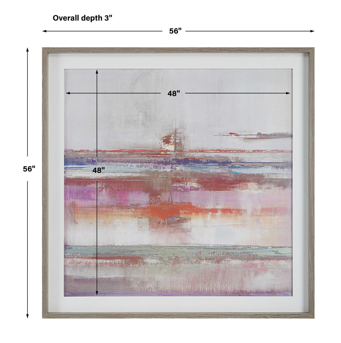 UTTERMOST TORRENT ABSTRACT ART FRAMED PRINT - Art