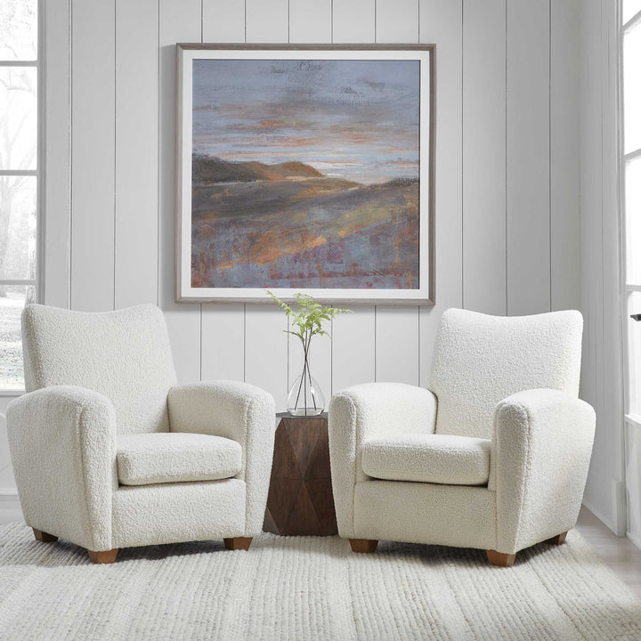 UTTERMOST DAWN ON THE HILLS FRAMED PRINT - Art