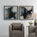 UTTERMOST Telescopic Abstract Framed Prints Set Of 2 - Art