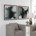 UTTERMOST Telescopic Abstract Framed Prints Set Of 2 - Art