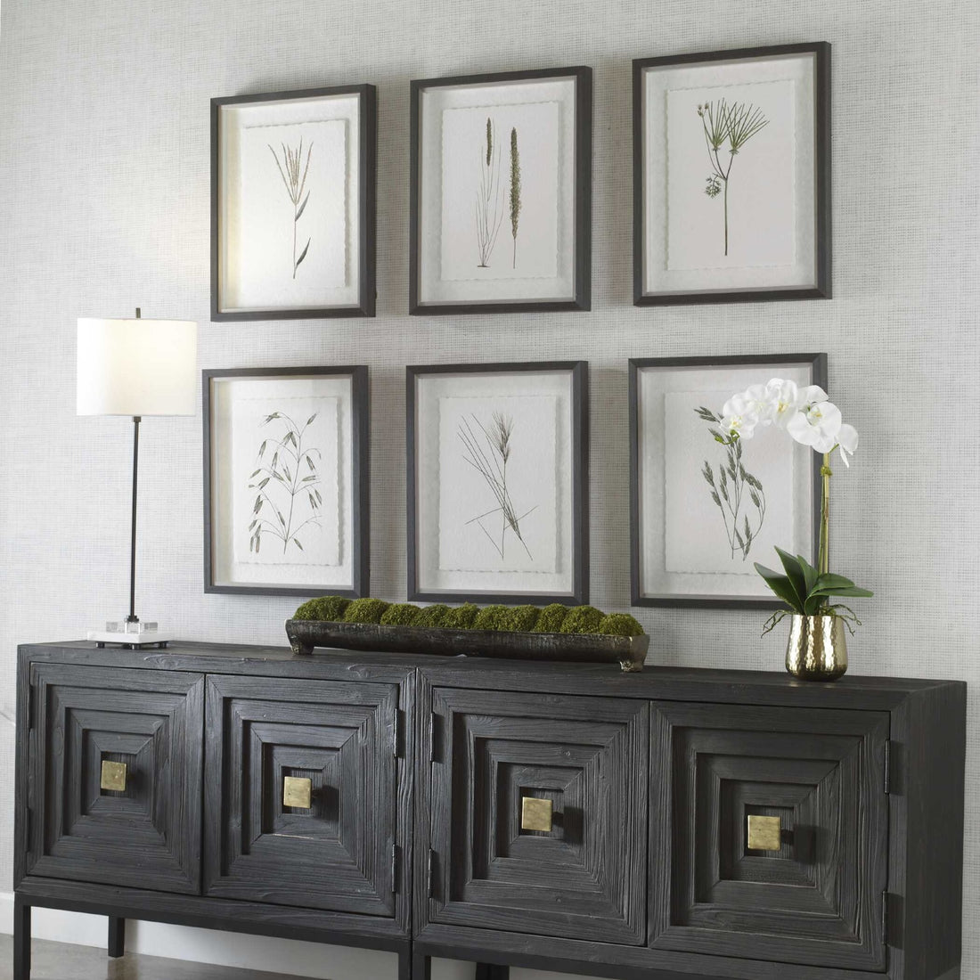 UTTERMOST Forest Finds Framed Prints Set Of 6 - Art
