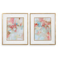 UTTERMOST A TOUCH OF BLUSH AND FENCES ART - Art