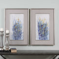 UTTERMOST INDIGO FLORALS FRAMED ART - Art
