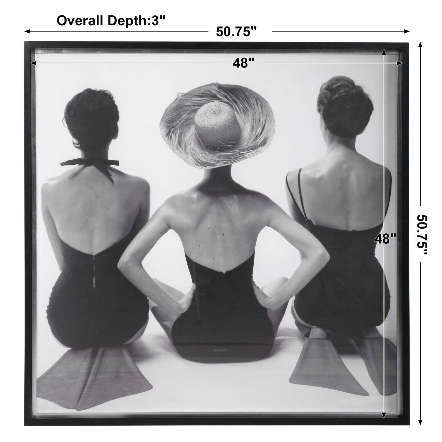 UTTERMOST Ladies' Swimwear 1959 Fashion Print - Art