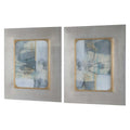 UTTERMOST Gilded Whimsy Abstract Prints Set Of 2 - Art