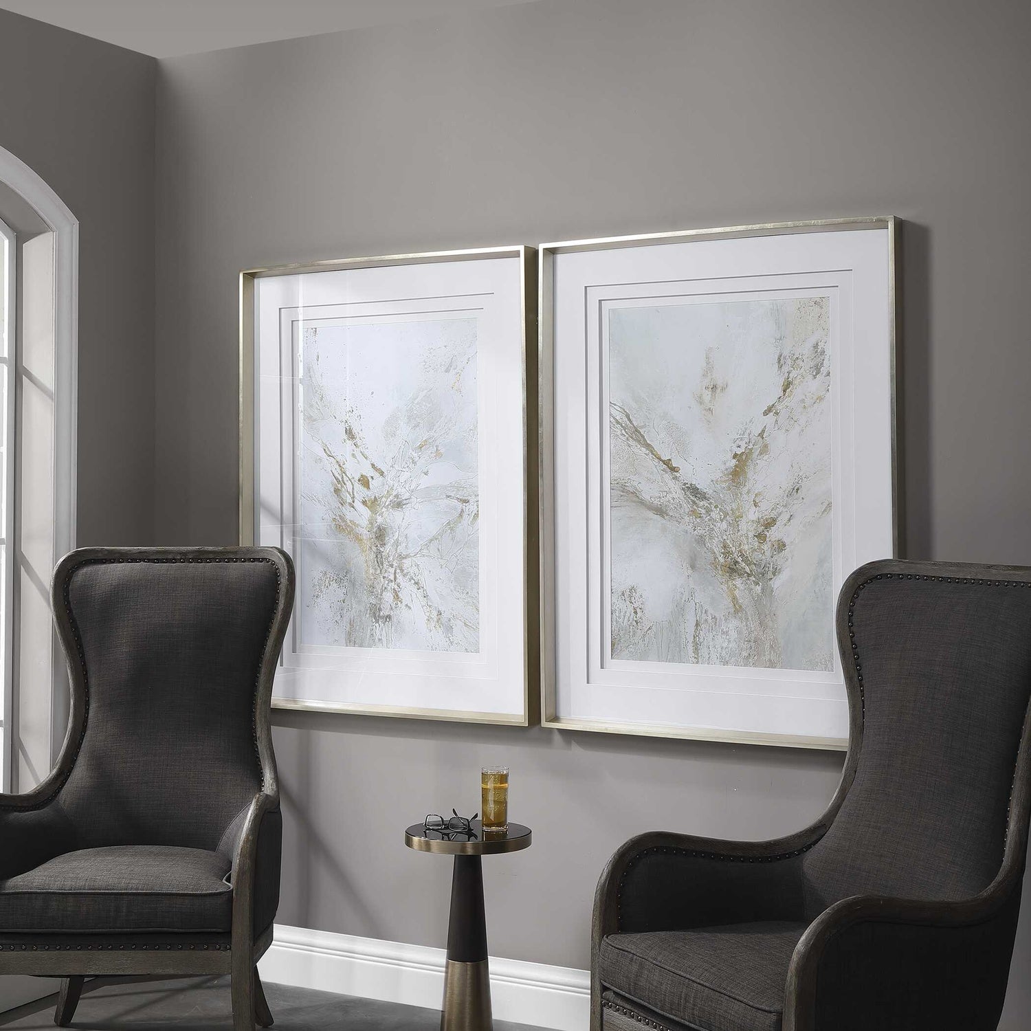 UTTERMOST ETHOS FRAMED ABSTRACT PRINT - Art