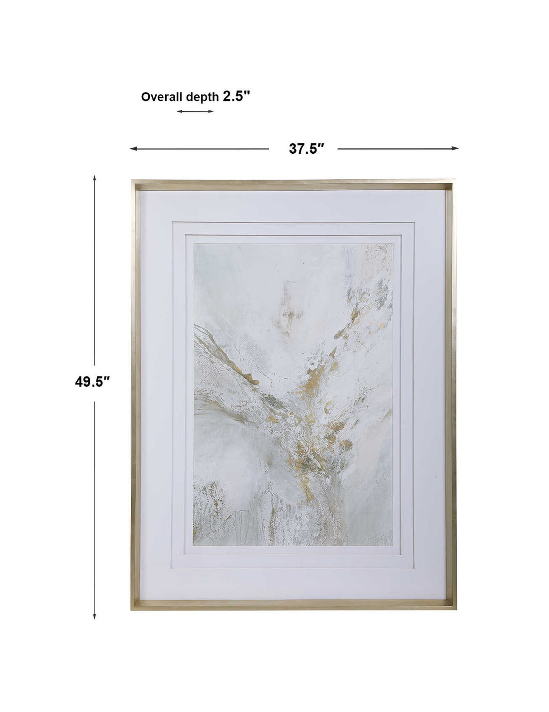 UTTERMOST ETHOS FRAMED ABSTRACT PRINT - Art