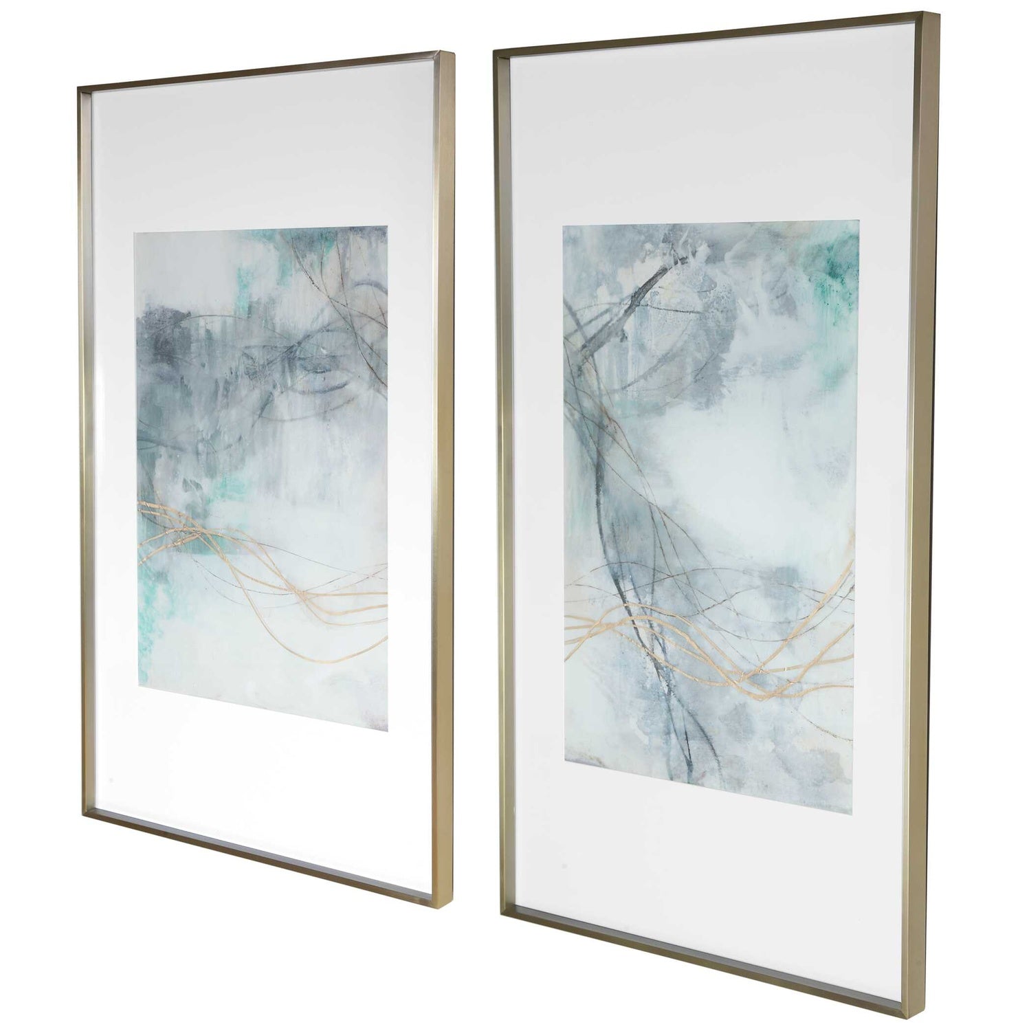 UTTERMOST UNDULATING ORO ABSTRACT PRINTS - Art