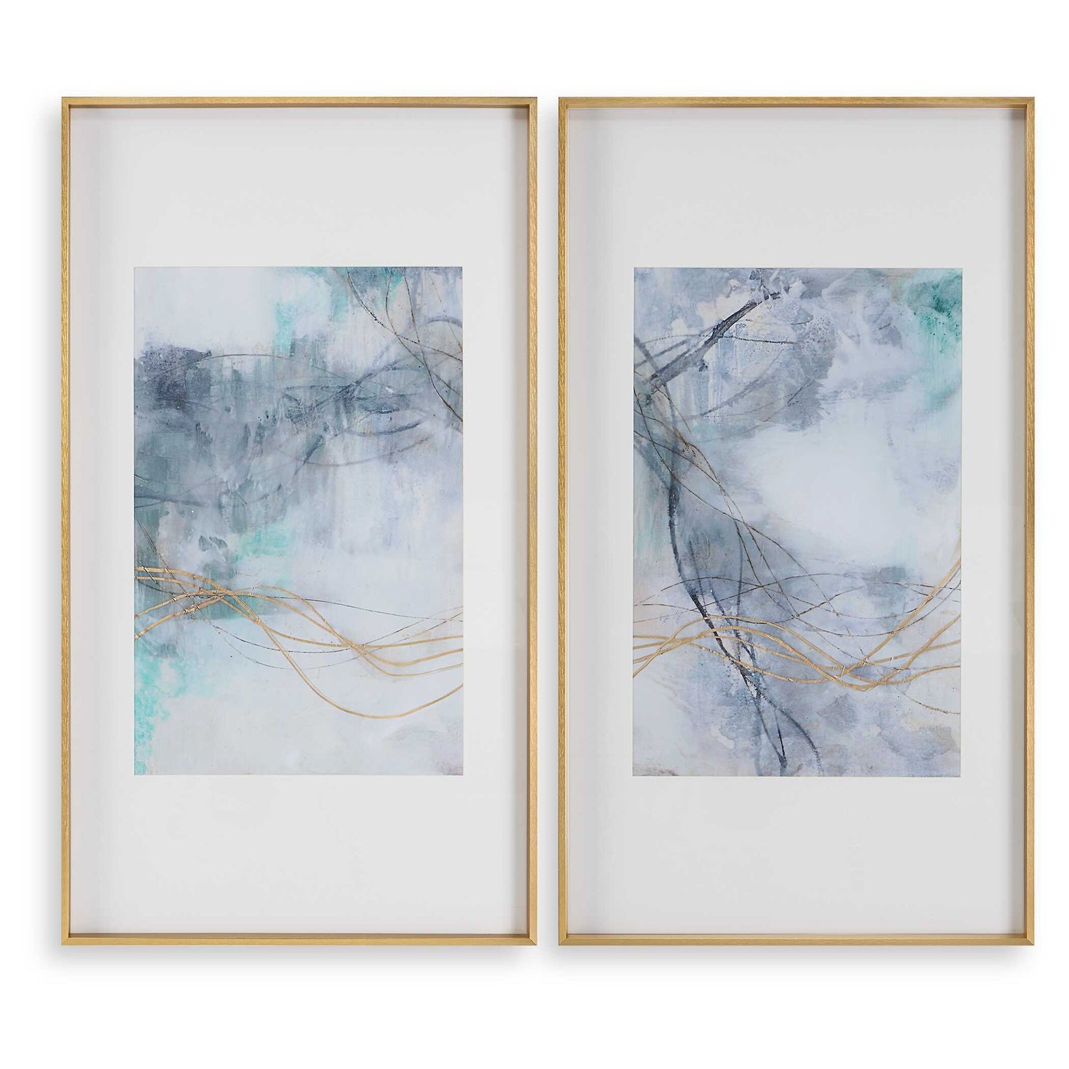 UTTERMOST UNDULATING ORO ABSTRACT PRINTS - Art