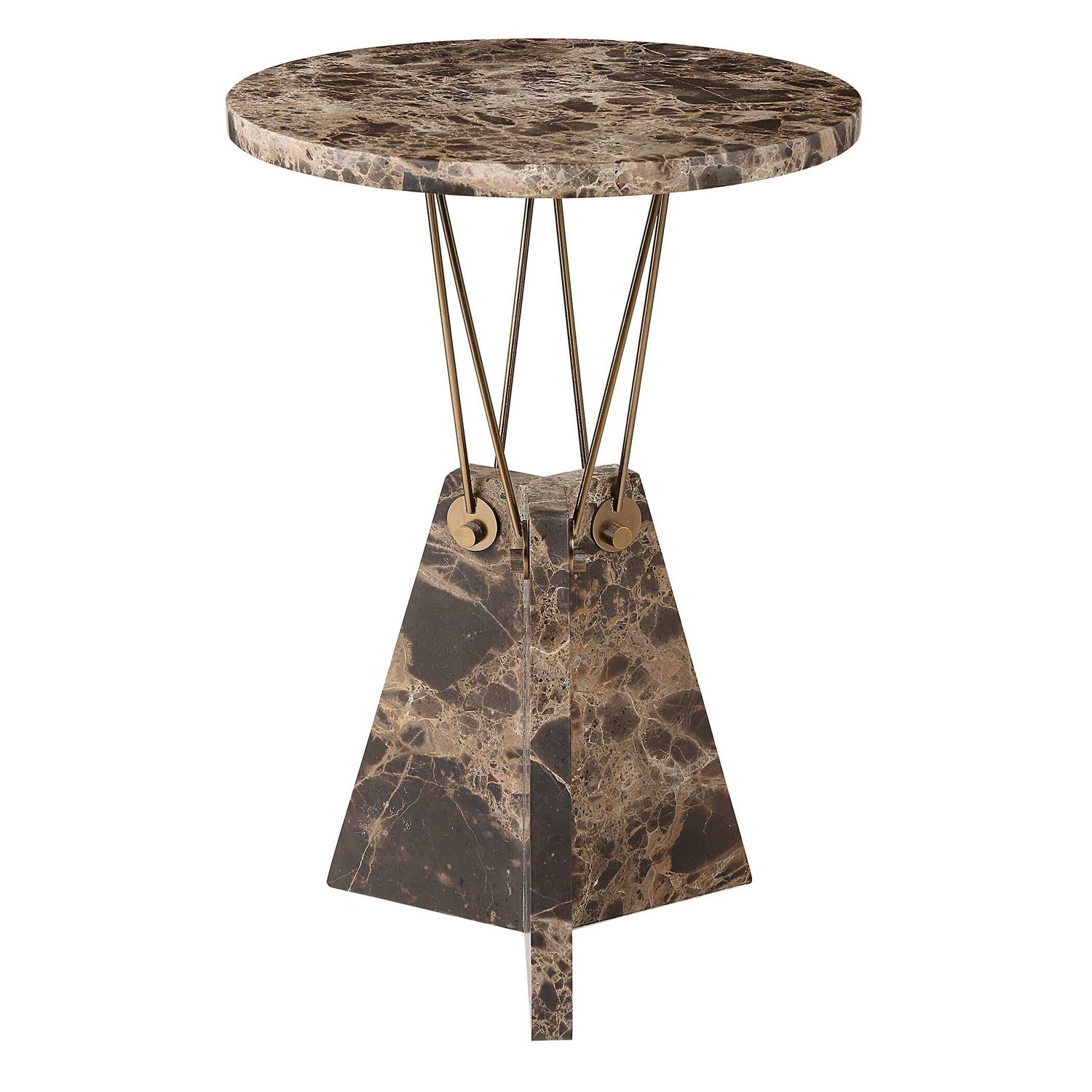 UTTERMOST LEVITATE ACCENT TABLE - Side
