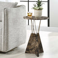 UTTERMOST Levitate Accent Table - Side