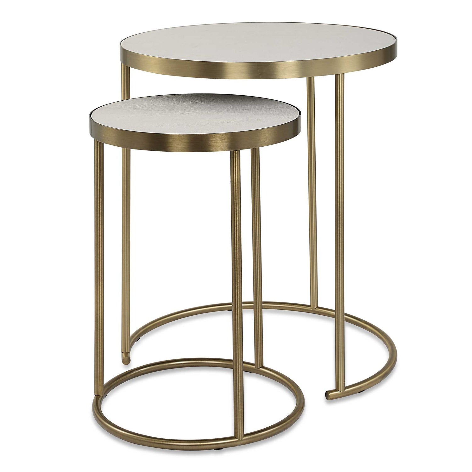 UTTERMOST ARAGON NESTING TABLES - Side
