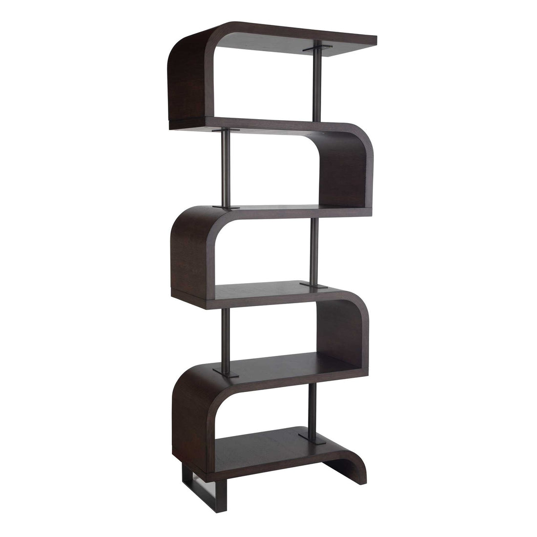 UTTERMOST Bia Chocolate Etagere - Cabinets & Bar