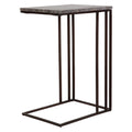 UTTERMOST Theodore Travertine Accent Table - Side
