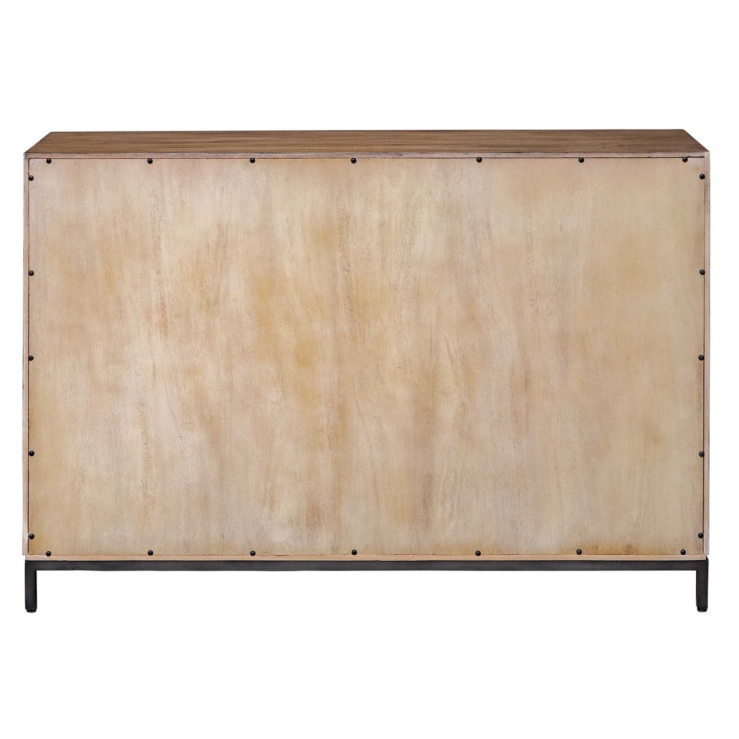 UTTERMOST PALTROW BURL 2 DOOR CABINET - Cabinets & Bar