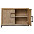 UTTERMOST Paltrow Burl 2 Door Cabinet - Cabinets & Bar