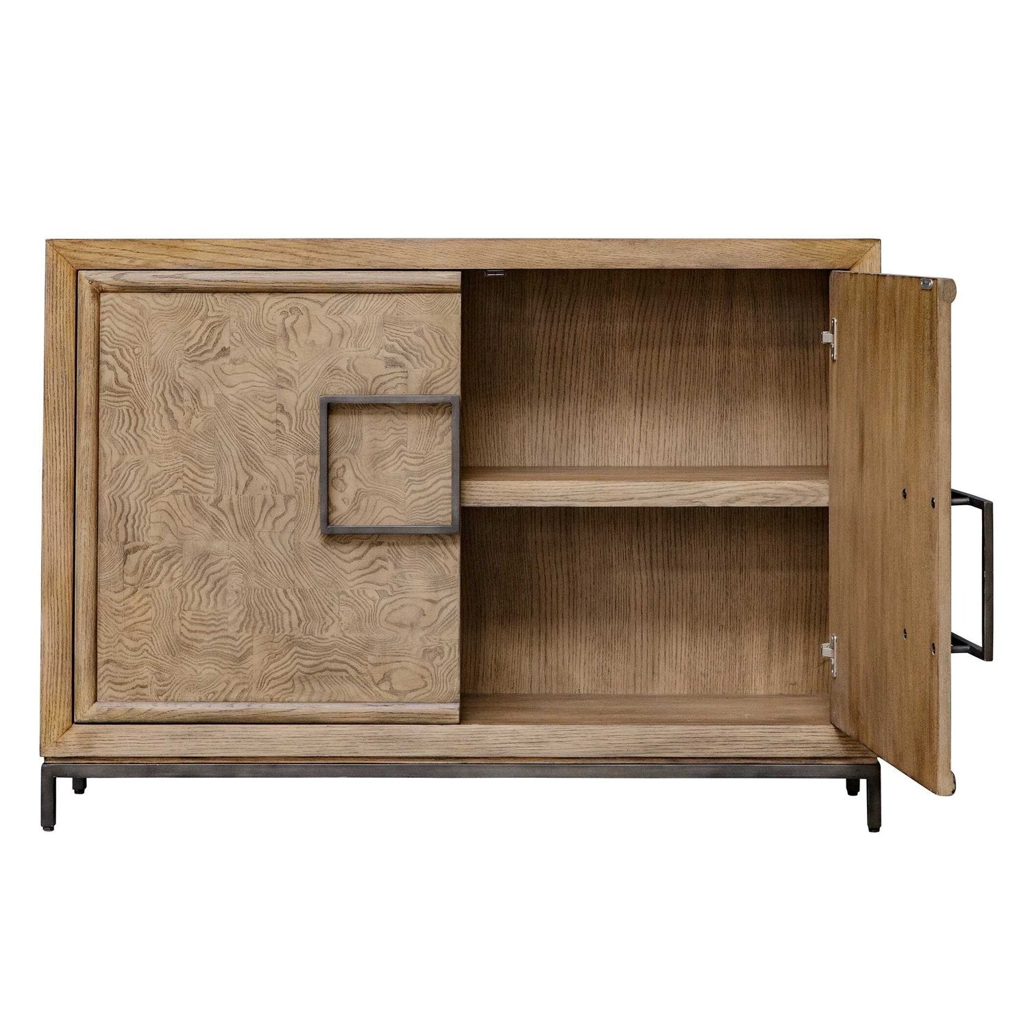 UTTERMOST PALTROW BURL 2 DOOR CABINET - Cabinets & Bar