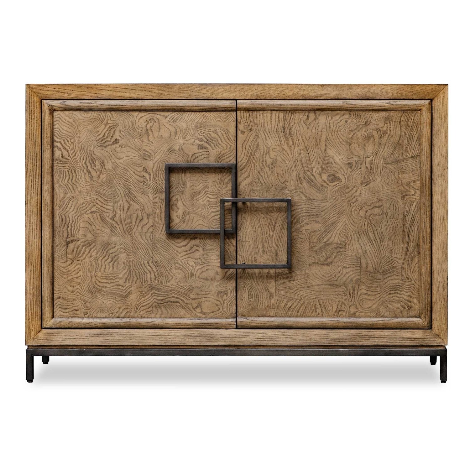 UTTERMOST Paltrow Burl 2 Door Cabinet - Cabinets & Bar