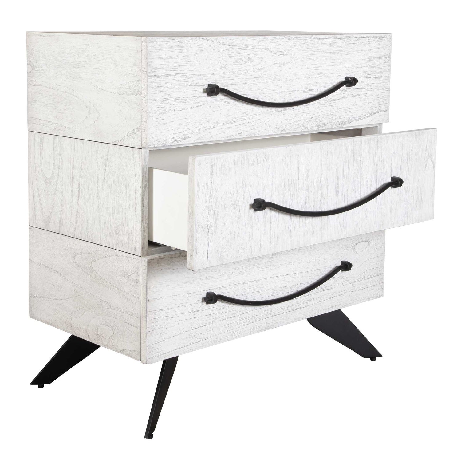 UTTERMOST VIVI 3 DRAWER CHEST - Benches, Ottoman, Stools