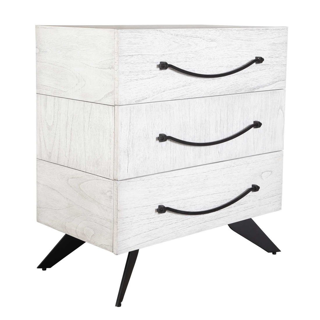 UTTERMOST Vivi 3 Drawer Chest - Benches, Ottoman, Stools