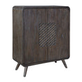UTTERMOST HAUSEN 2 DOOR MID-CENTURY CABINET - Cabinets & Bar