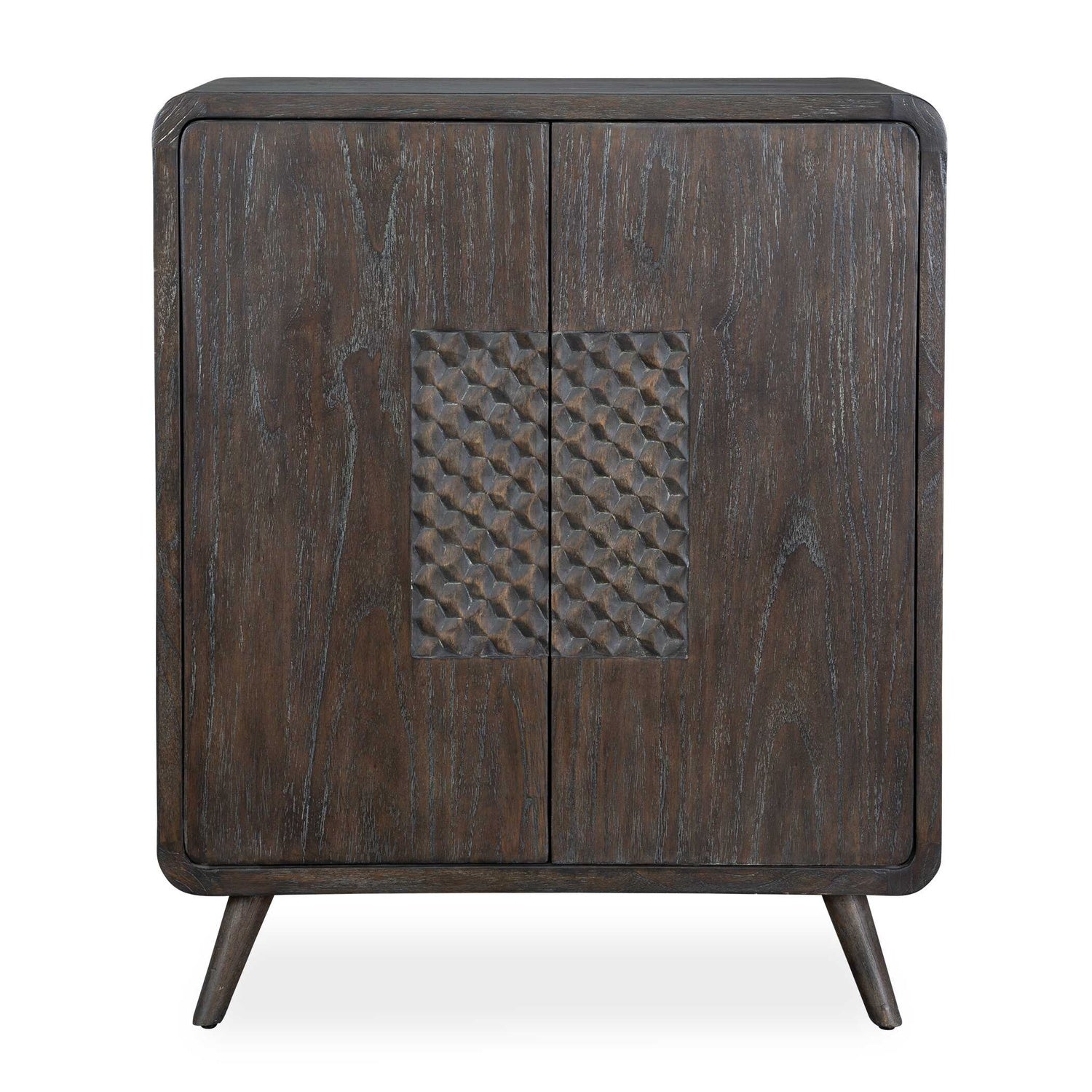 UTTERMOST HAUSEN 2 DOOR MID-CENTURY CABINET - Cabinets & Bar