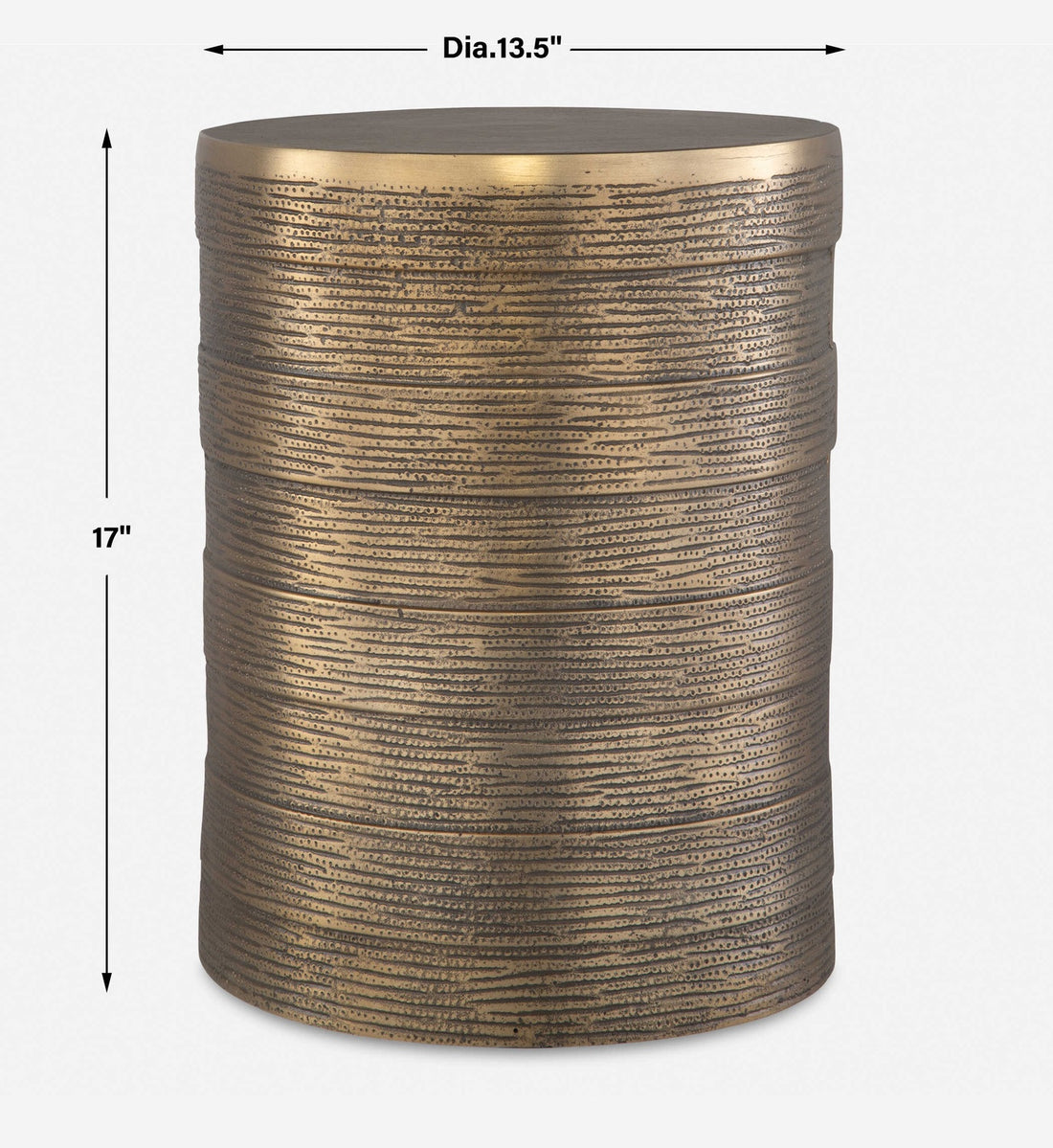UTTERMOST Odin Accent Table - Side