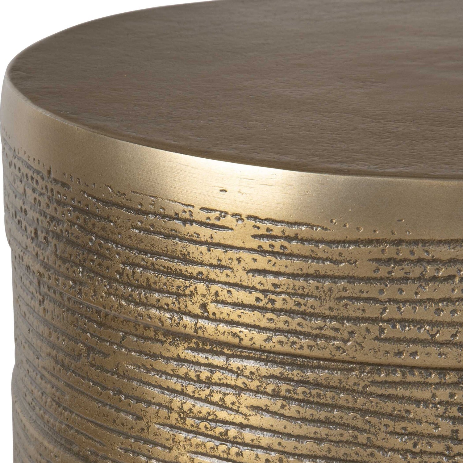 UTTERMOST ODIN ANTIQUE ACCENT TABLE - Side