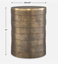 UTTERMOST ODIN ANTIQUE ACCENT TABLE - Side