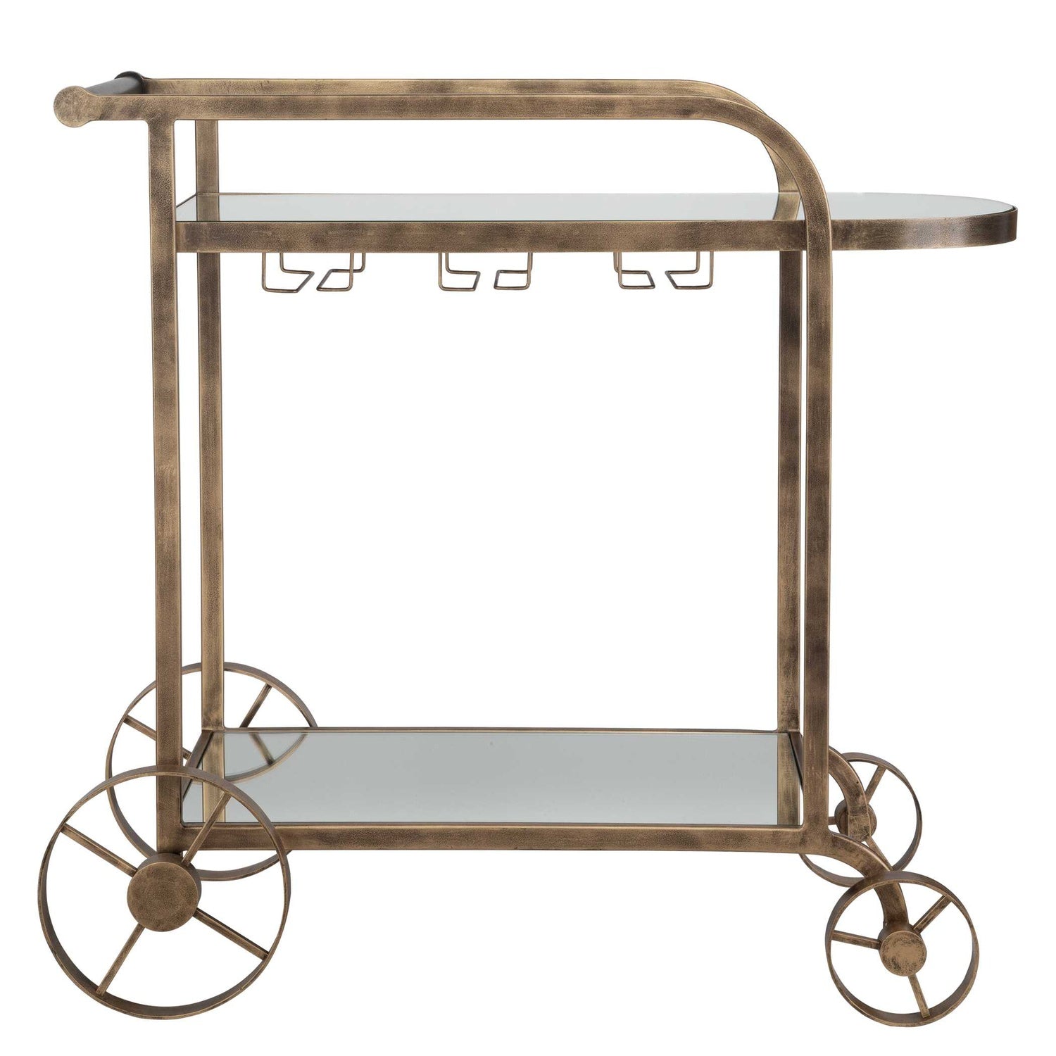 UTTERMOST CARRINHO ANTIQUE BAR CART - Cabinets & Bar