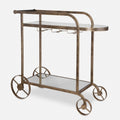 UTTERMOST CARRINHO ANTIQUE BAR CART - Cabinets & Bar