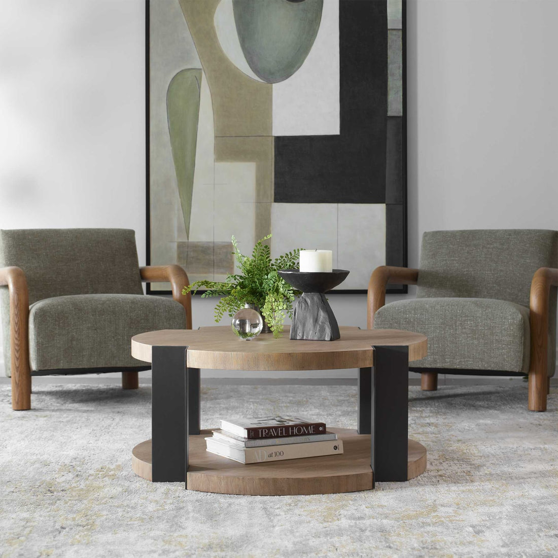 UTTERMOST Loana Industrial Coffee Table - Coffee