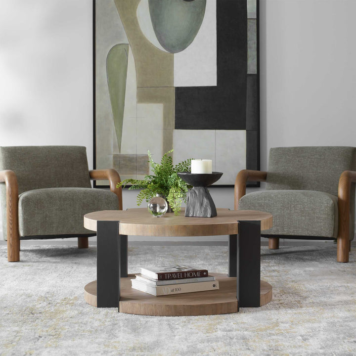 UTTERMOST Loana Industrial Coffee Table - Coffee
