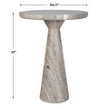 UTTERMOST STOUR ACCENT TABLE - Side