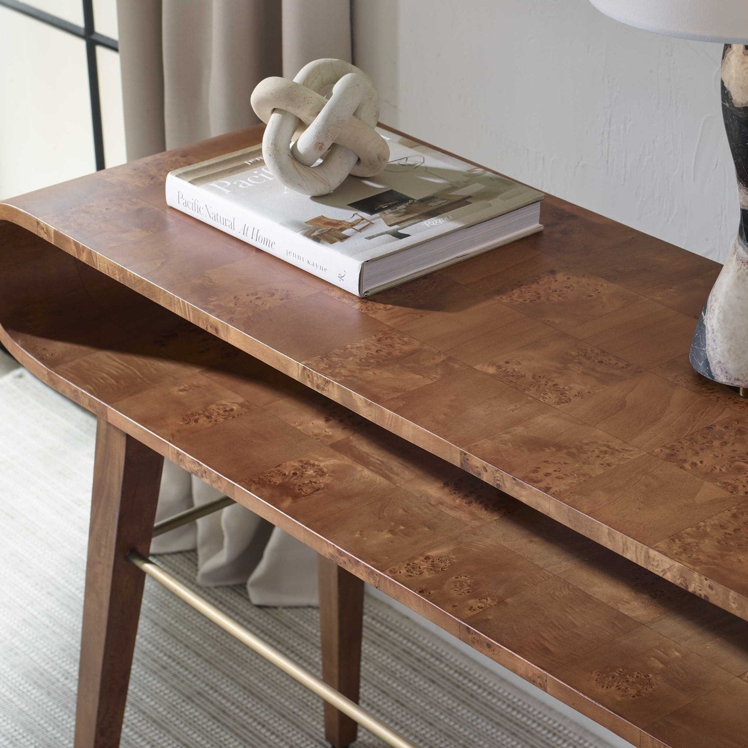 UTTERMOST LEDGER MID-CENTURY CONSOLE TABLE - Consoles