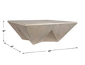 UTTERMOST COLLINS MODERN LIGHT COFFEE TABLE - Coffee