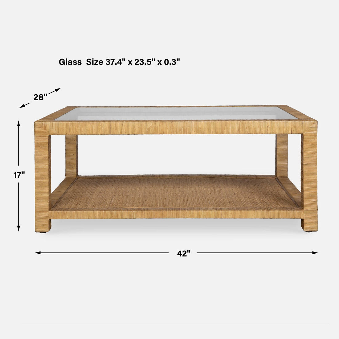 UTTERMOST KENSING COFFEE TABLE - Coffee