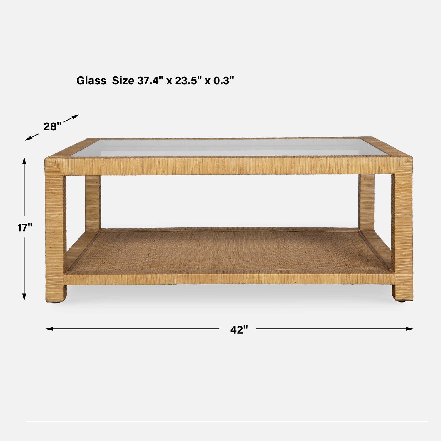 UTTERMOST KENSING COFFEE TABLE - Coffee