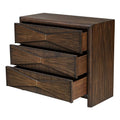 UTTERMOST Bowtie 3 Drawer Mid-Century Chest - Benches, Ottoman, Stools