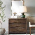 UTTERMOST BOWTIE 3 DRAWER MID-CENTURY CHEST - Benches, Ottoman, Stools