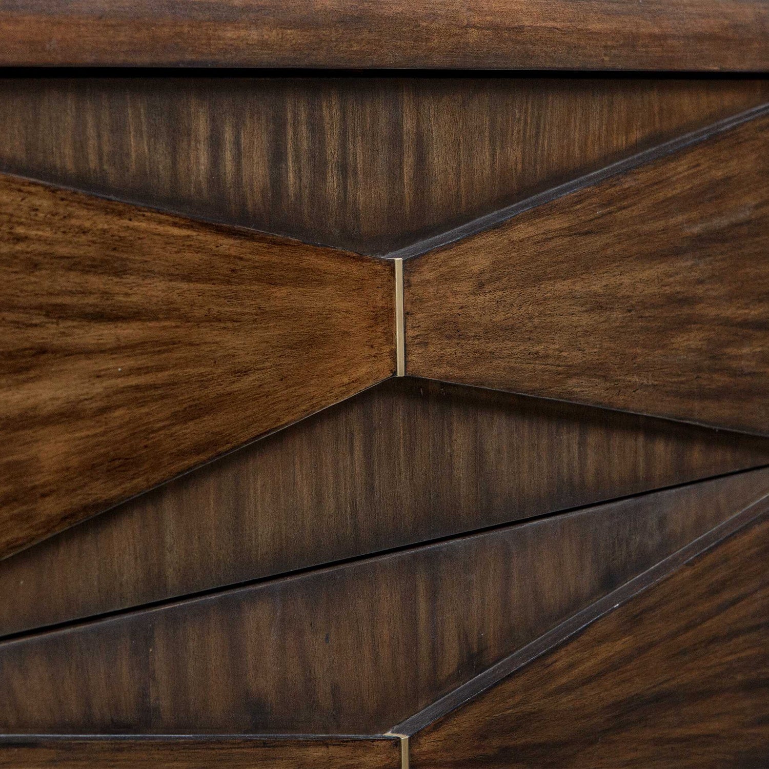 UTTERMOST BOWTIE 3 DRAWER MID-CENTURY CHEST - Benches, Ottoman, Stools