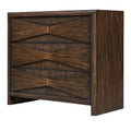 UTTERMOST BOWTIE 3 DRAWER MID-CENTURY CHEST - Benches, Ottoman, Stools