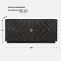 UTTERMOST FAULKNER 4 DOOR CABINET - Cabinets & Bar