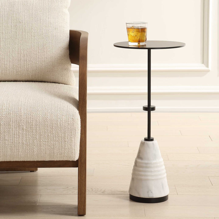 UTTERMOST KINCAID METAL DRINK TABLE - Side