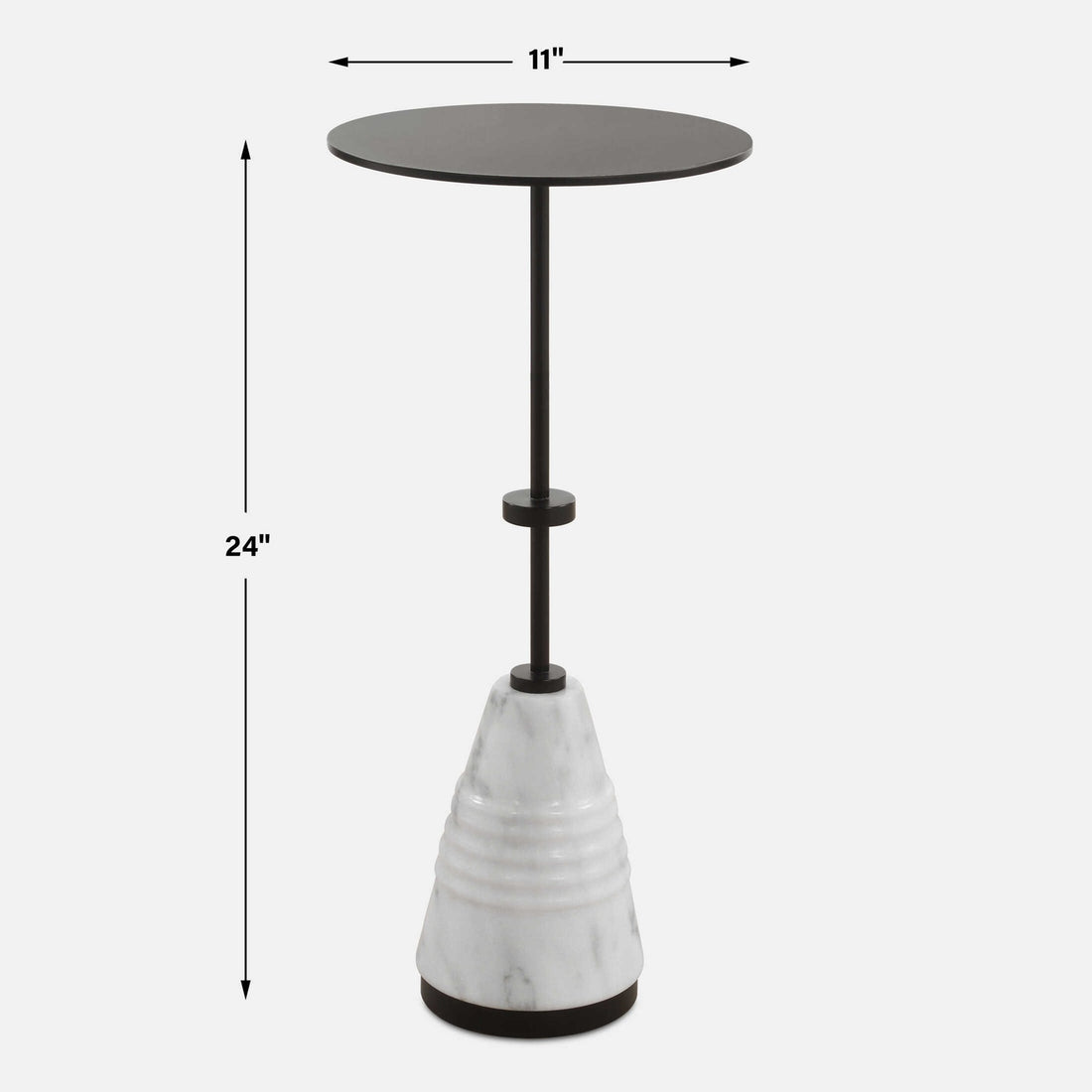 UTTERMOST Kincaid Metal Drink Table - Side