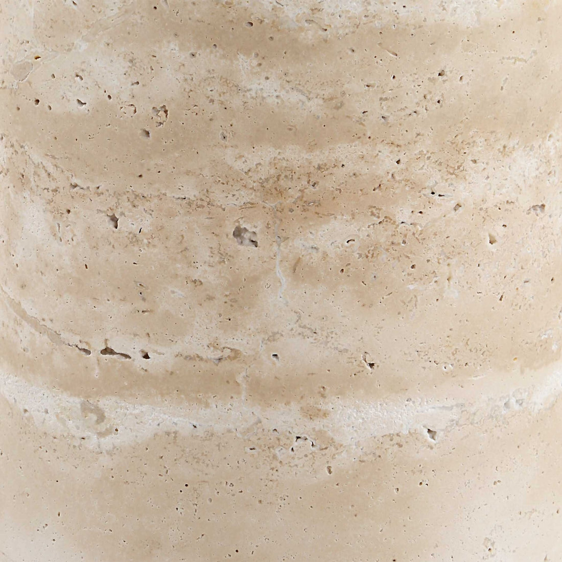 UTTERMOST Malya Travertine Accent Table - Side
